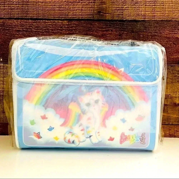 NWT Loungefly Lisa Frank Angel Kitty Crossbody Bag - Picture 6 of 7